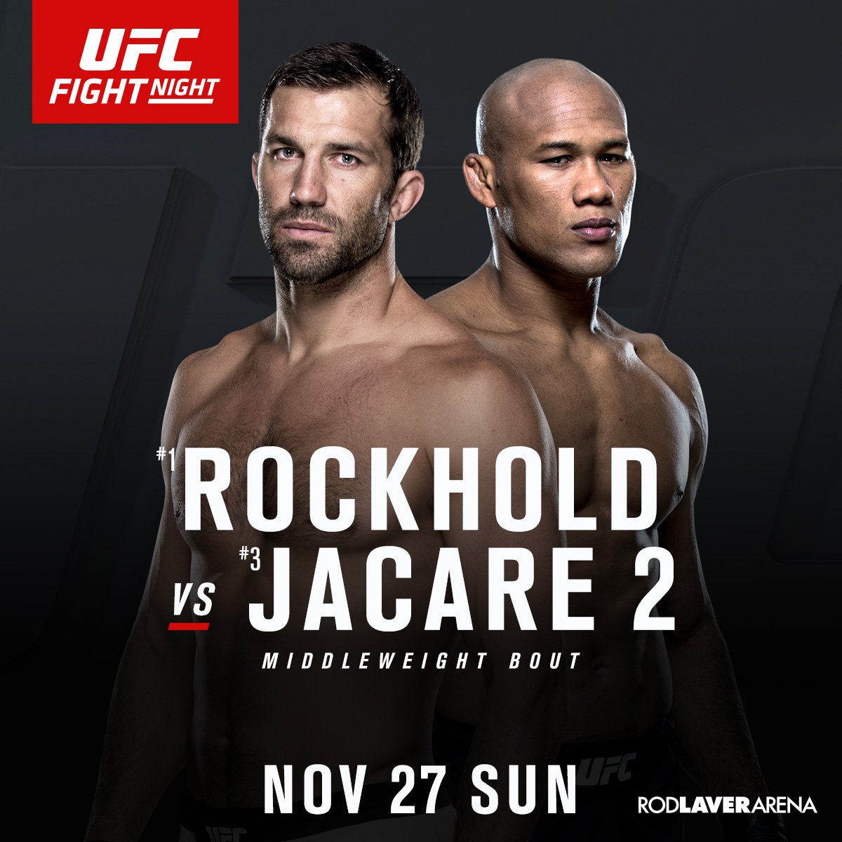 Luke Rockhold vs. Jacare Souza II headlines UFC Fight Night 101