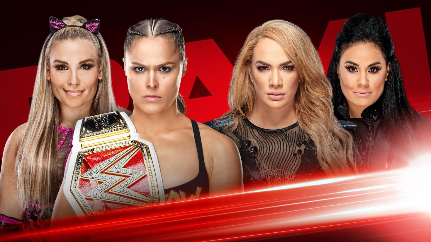 WWE Raw live results: Rousey & Natalya vs. Jax & Tamina