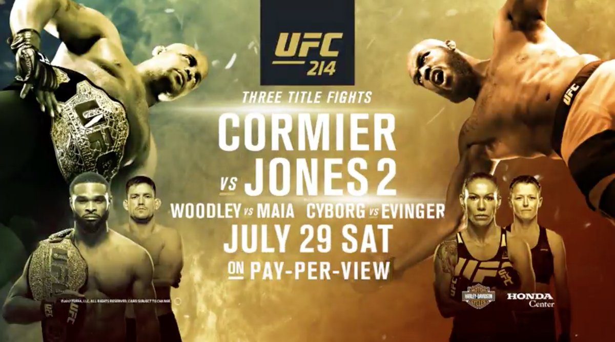 UFC 214 live results: Daniel Cormier vs. Jon Jones 2