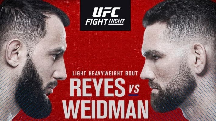 UFC on ESPN 6 live results: Reyes vs. Weidman, Rodriguez vs. Stephens