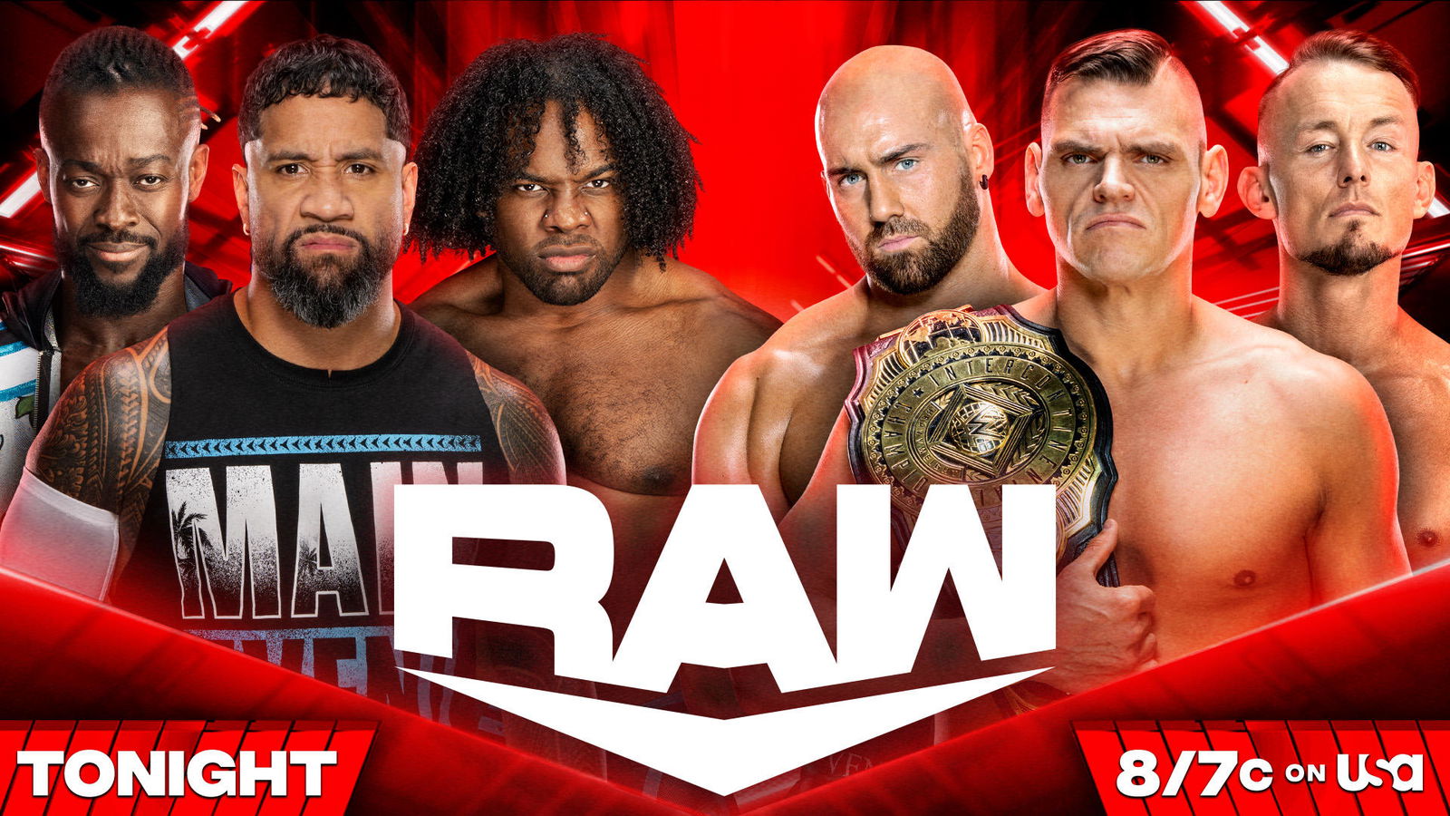 WWE Raw live results Jey Uso & New Day vs. Gunther & Imperium