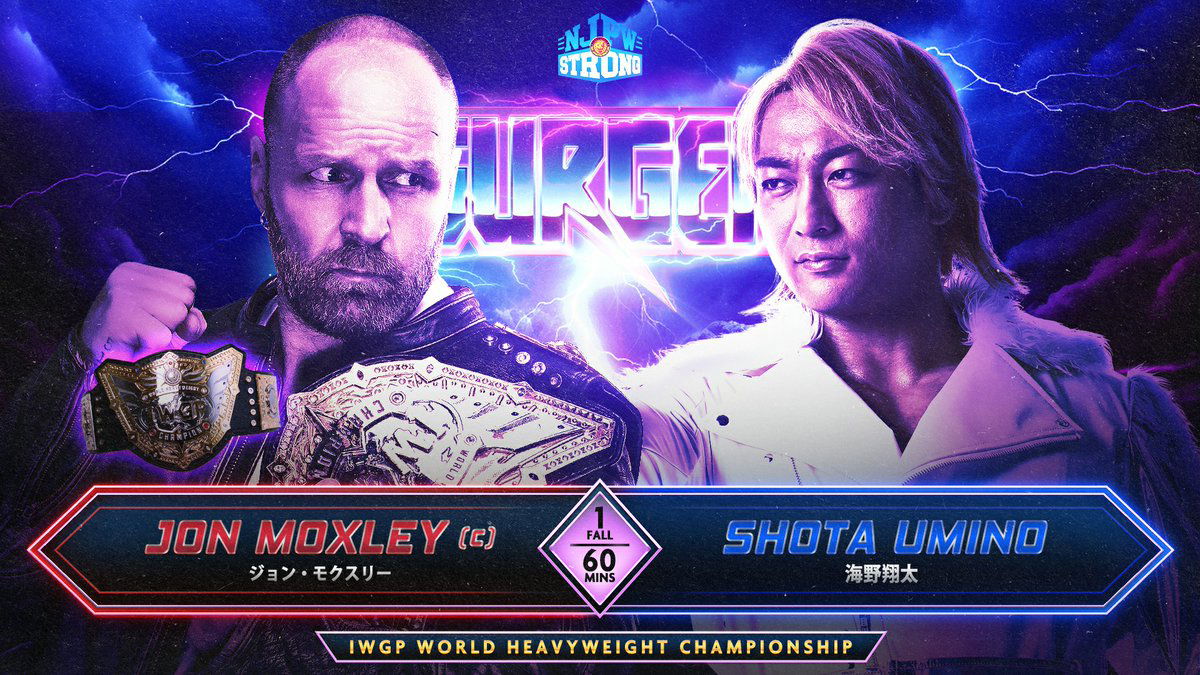 NJPW Resurgence live results: Jon Moxley vs. Shota Umino IWGP 