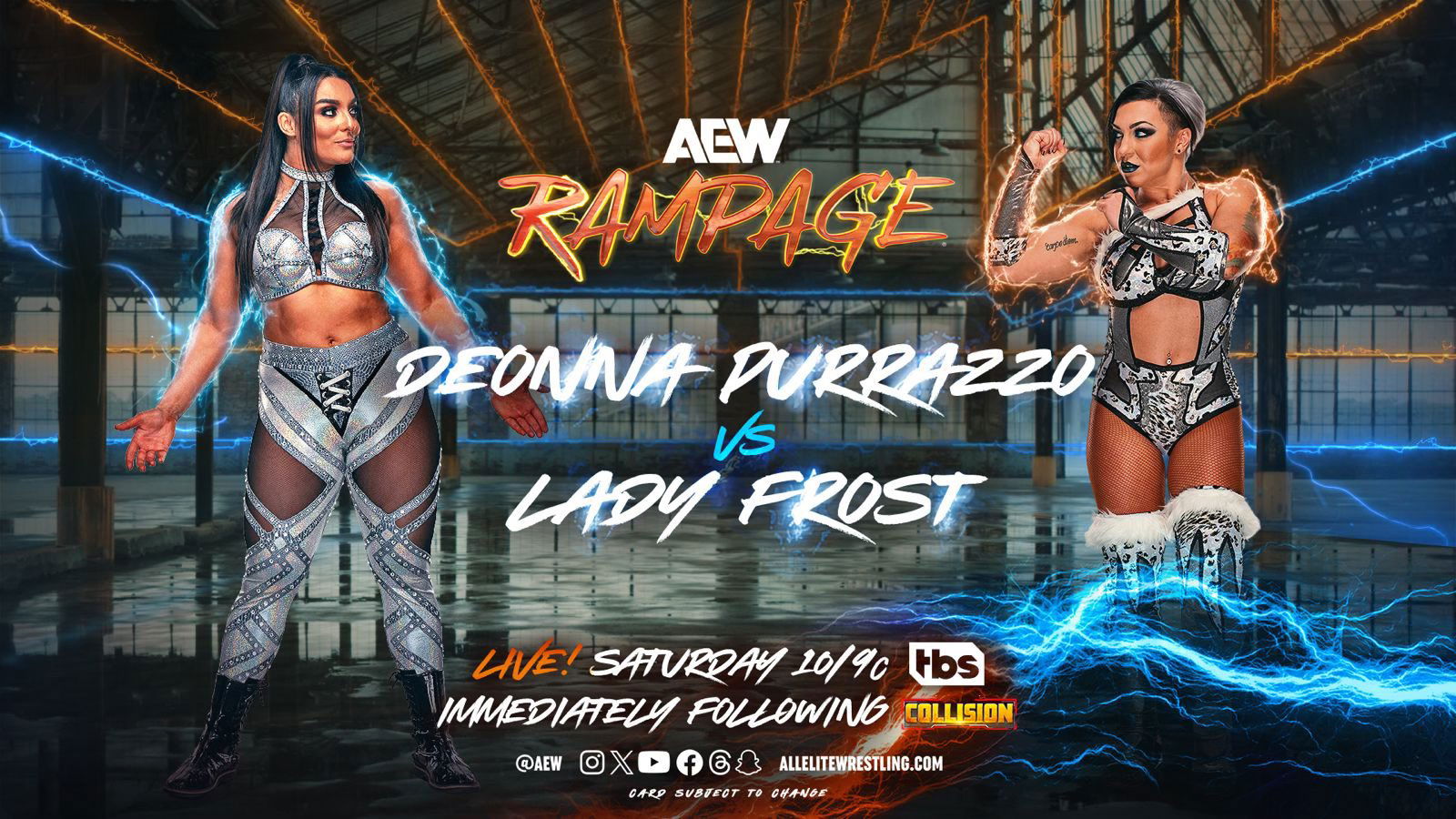 AEW Rampage live results: Deonna Purrazzo vs. Lady Frost - F4W/WON