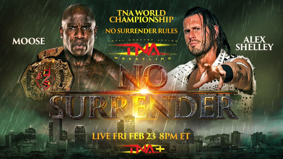 TNA No Surrender live results: Moose vs. Alex Shelley, Mustafa Ali debut