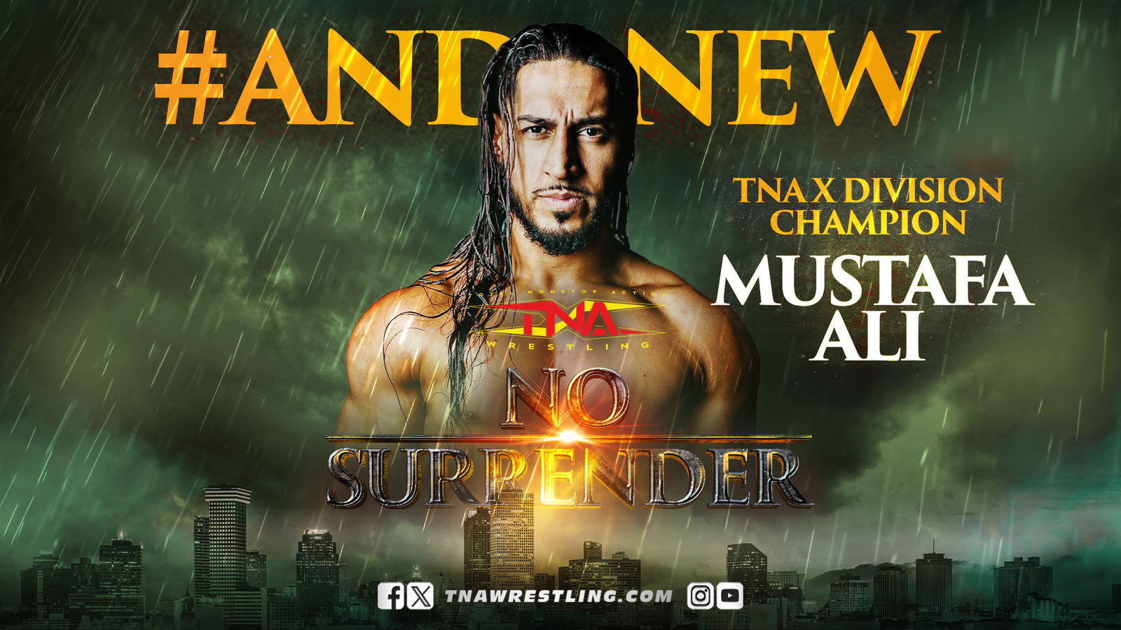 Mustafa Ali wins XDivision title at TNA No Surrender