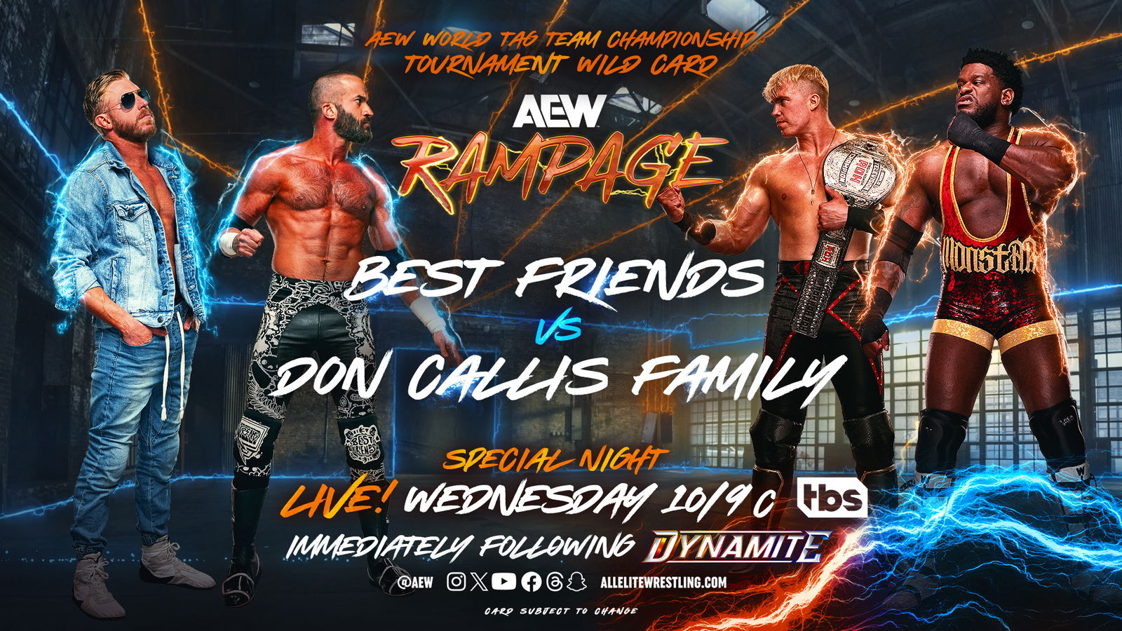 Best Friends vs. Don Callis Family announced for AEW Rampage