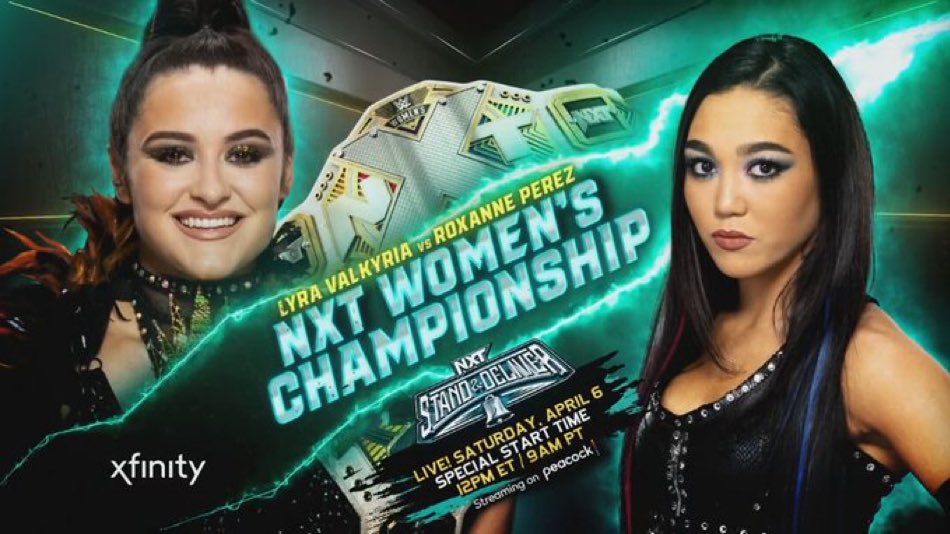 NXT Women’s title match official for Stand & Deliver - F4W/WON