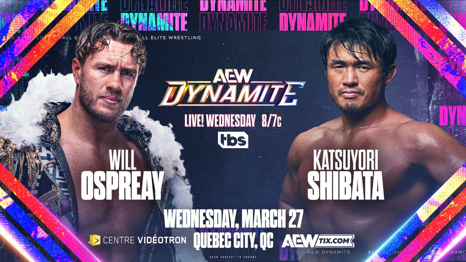 Ospreay vs. Shibata set for next week’s AEW Dynamite