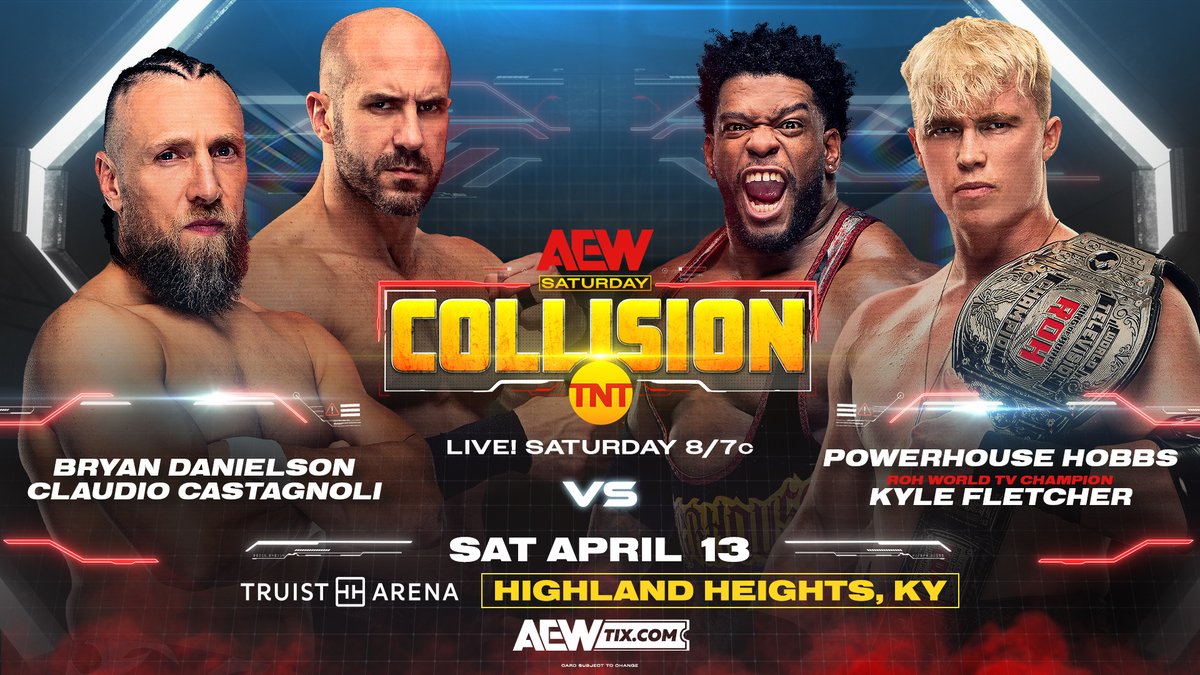 AEW Collision live results: Blackpool Combat Club vs. Don Callis Family