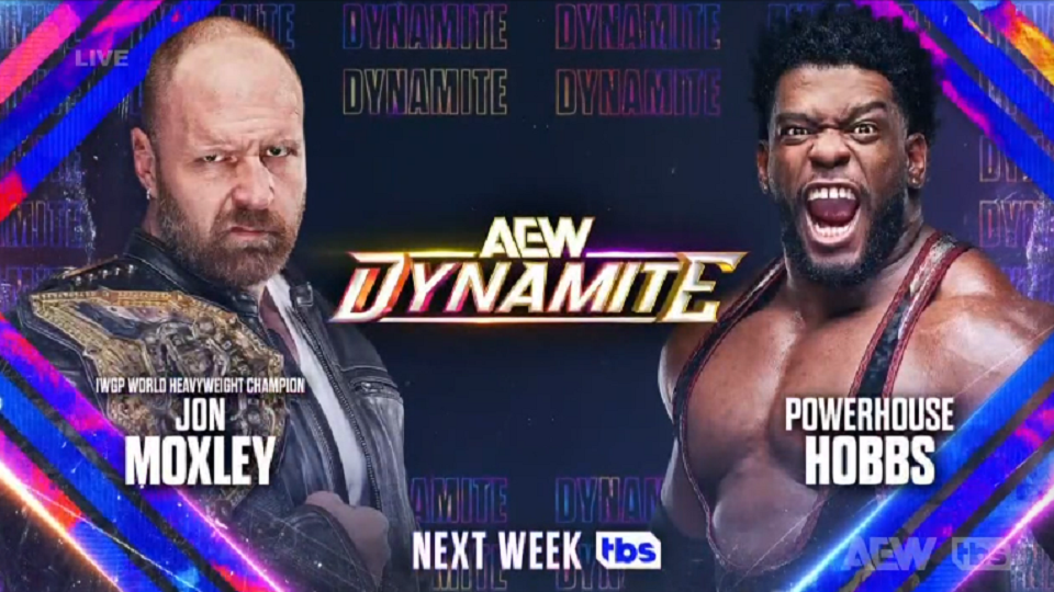 Jon Moxley match announced for next week’s AEW Dynamite