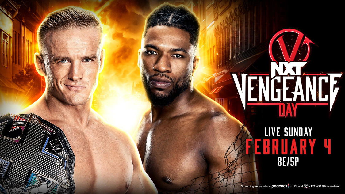 WWE NXT Vengeance Day live results Ilja Dragunov vs. Trick Williams