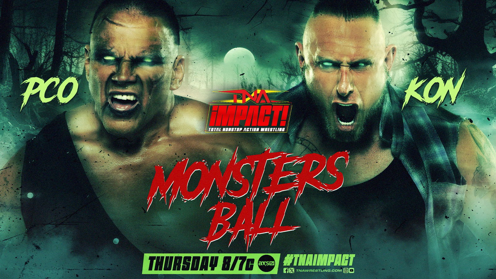 TNA Impact live results: Monsters Ball match, Moose vs. Trent Seven