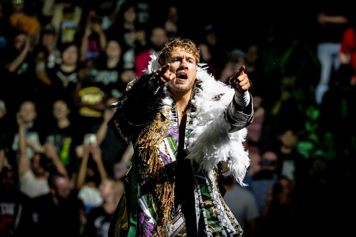 Will Ospreay says the AEW incident between MJF and Britt Baker was “completely over the top.”