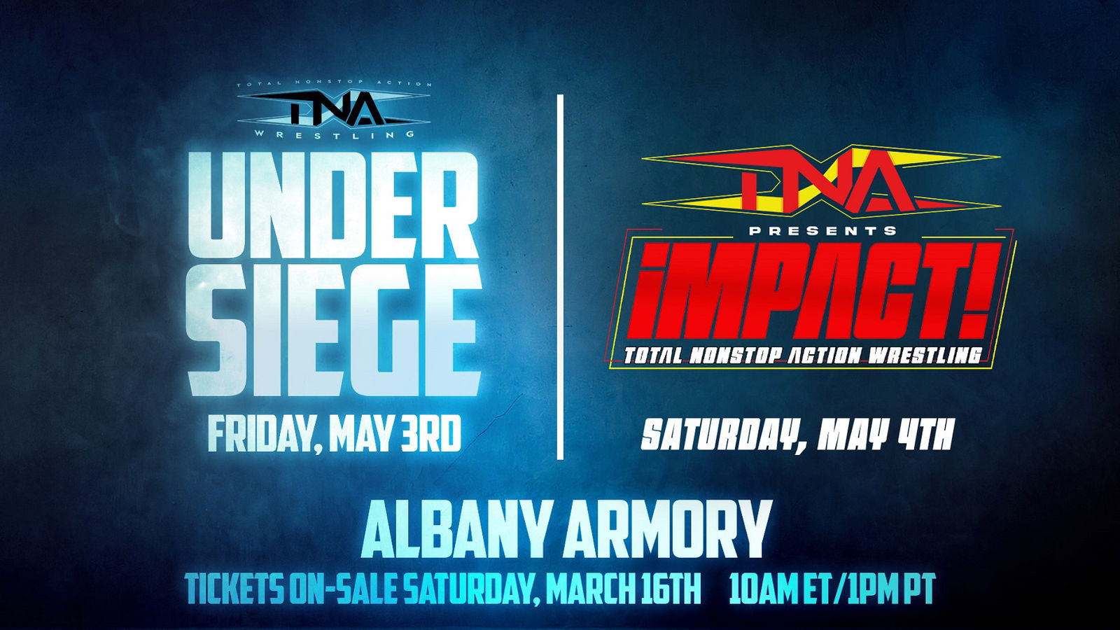 TNA Wrestling announces Under Siege event for May