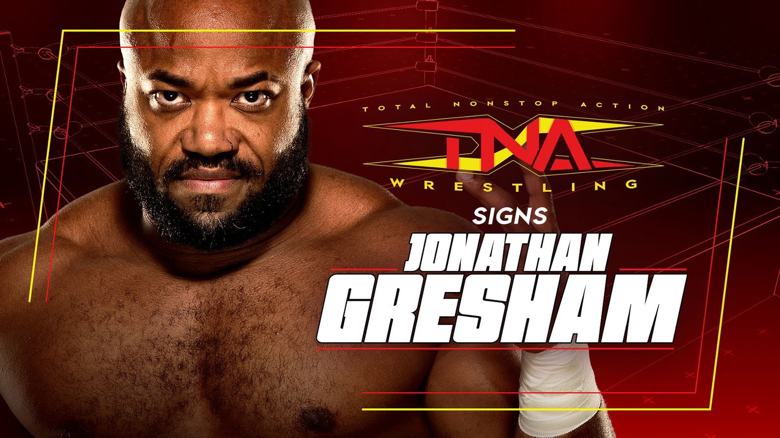 Jonathan Gresham re-signs contract with TNA Wrestling