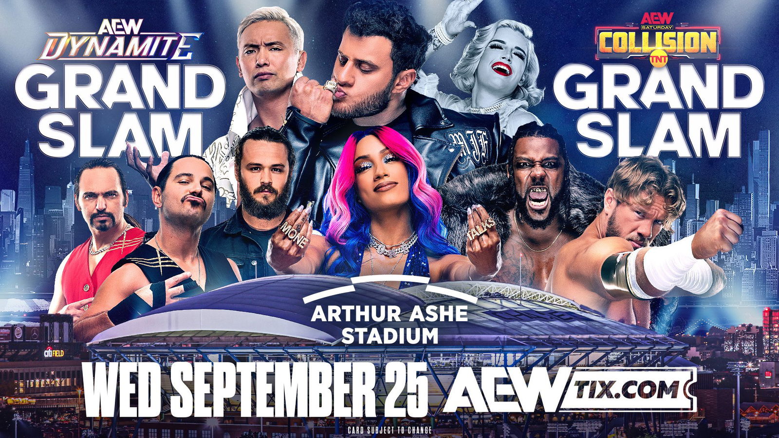 AEW officially announces Grand Slam date & ticket presale info