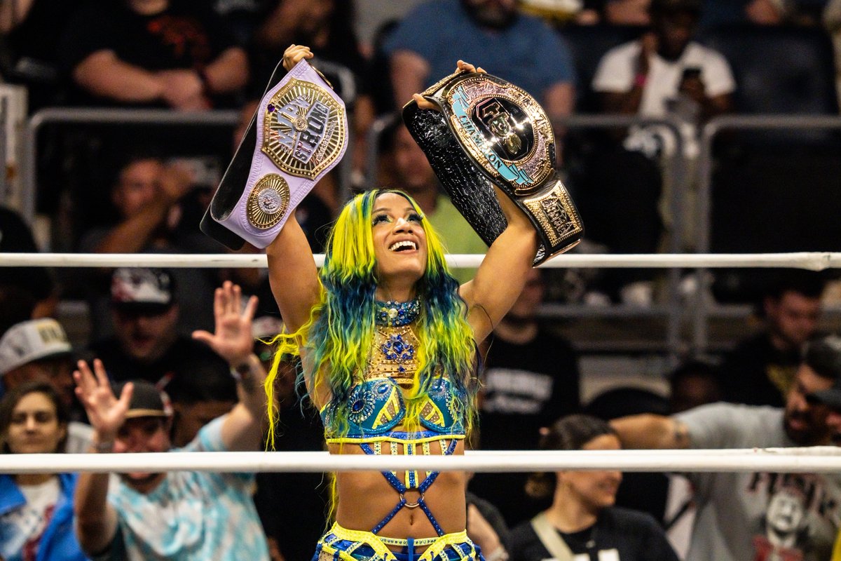 TBS Champion Mercedes Mone becomes double champion at AEW x NJPW ...