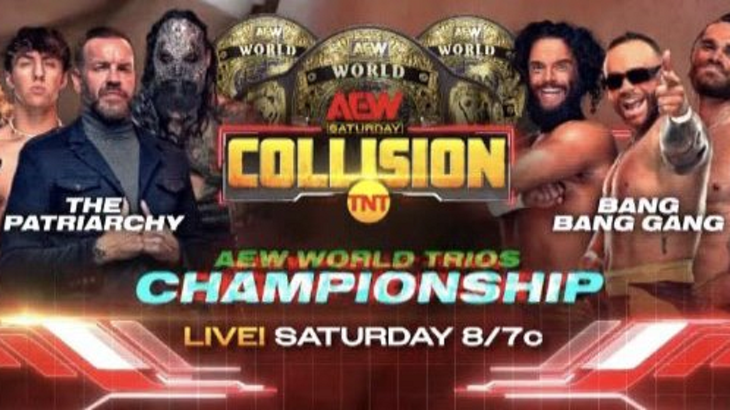 Unified Trios Championship match announced for AEW Collision - F4W/WON