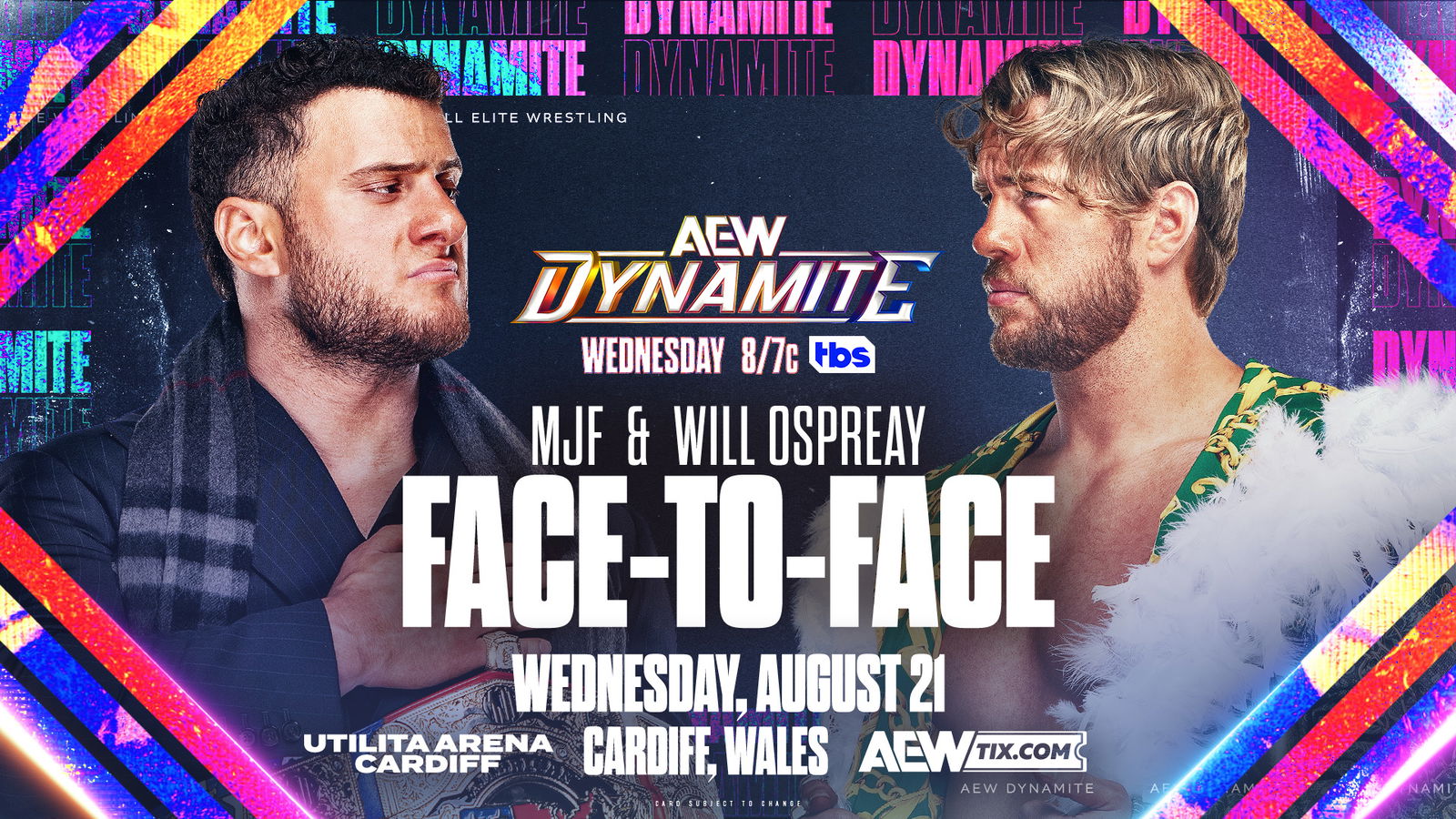 MJF & Will Ospreay face-to-face set for All In go-home edition of AEW ...