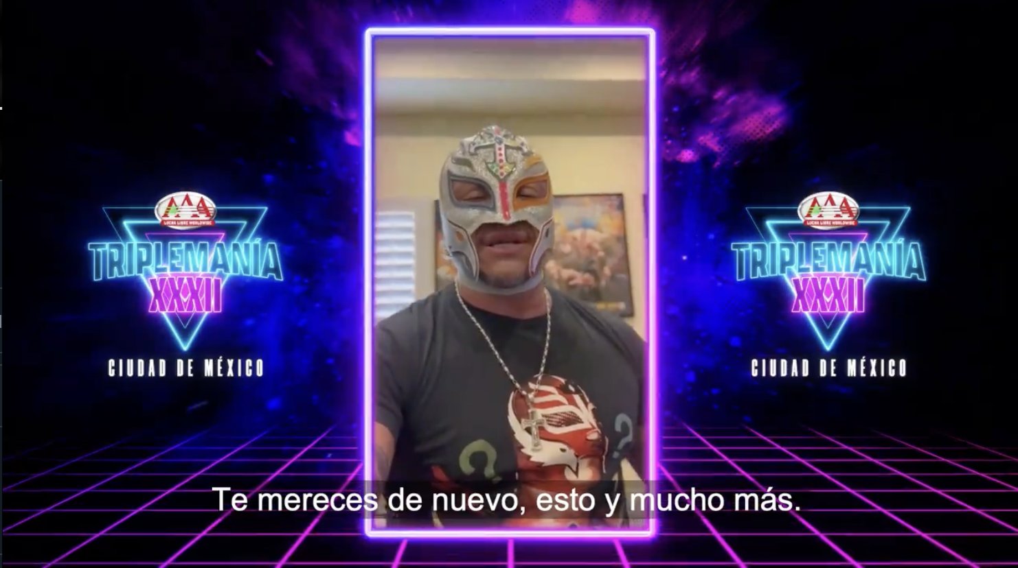 AAA Triplemania XXXII notes New champions, JBL, Rey Mysterio F4W/WON