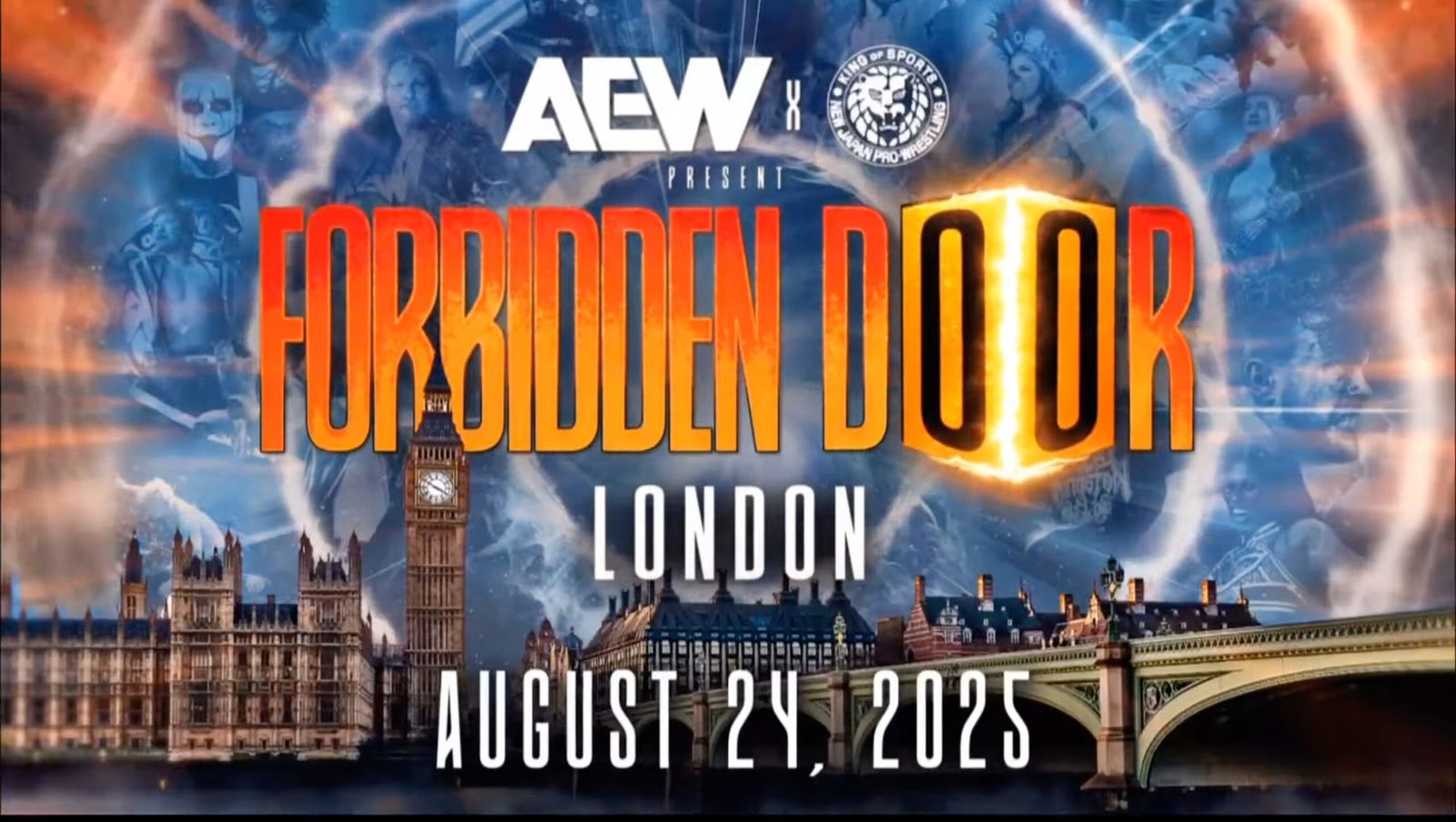 Date set for AEW x NJPW Forbidden Door 2025 in London F4W/WON