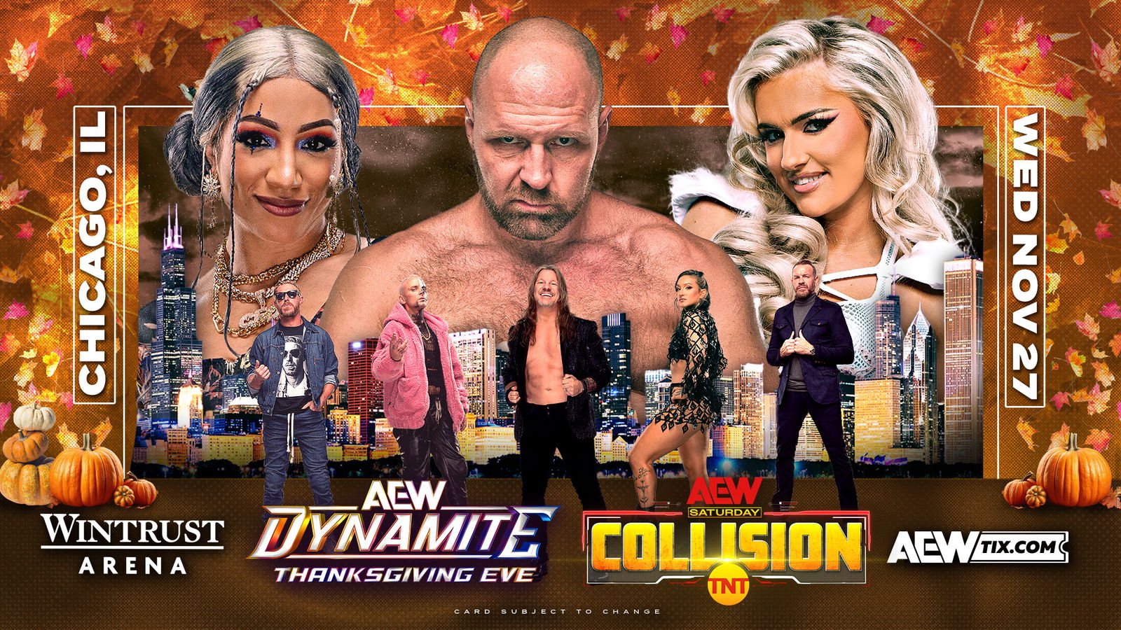 AEW Collision & Ring of Honor TV spoilers from Chicago - F4W/WON