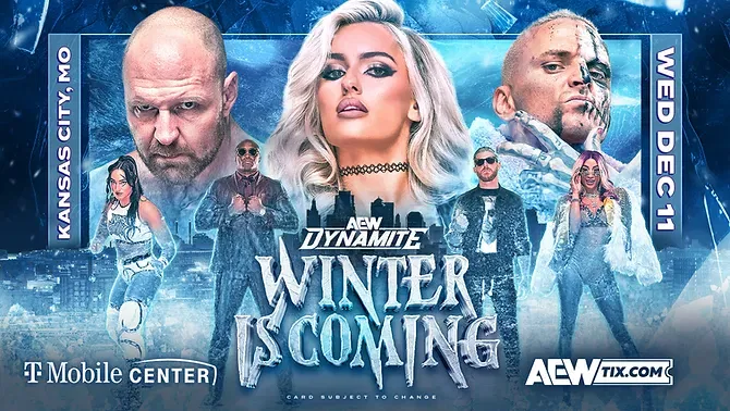 AEW Dynamite’s Winter is Coming Returns to Kansas City on December 11, 2023