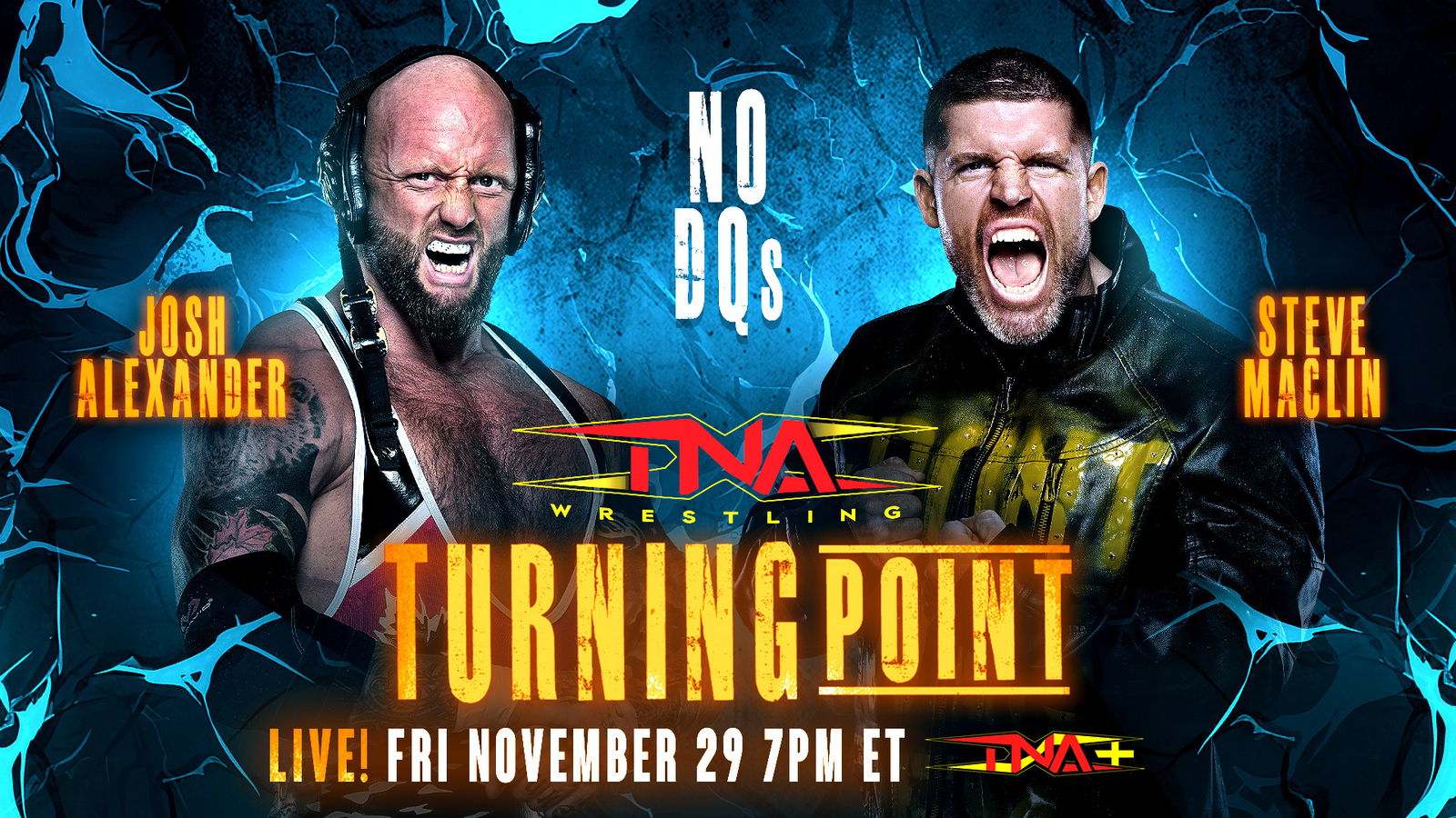 Josh Alexander vs. Steve Maclin no DQ match added to TNA Turning Point -  F4W/WON