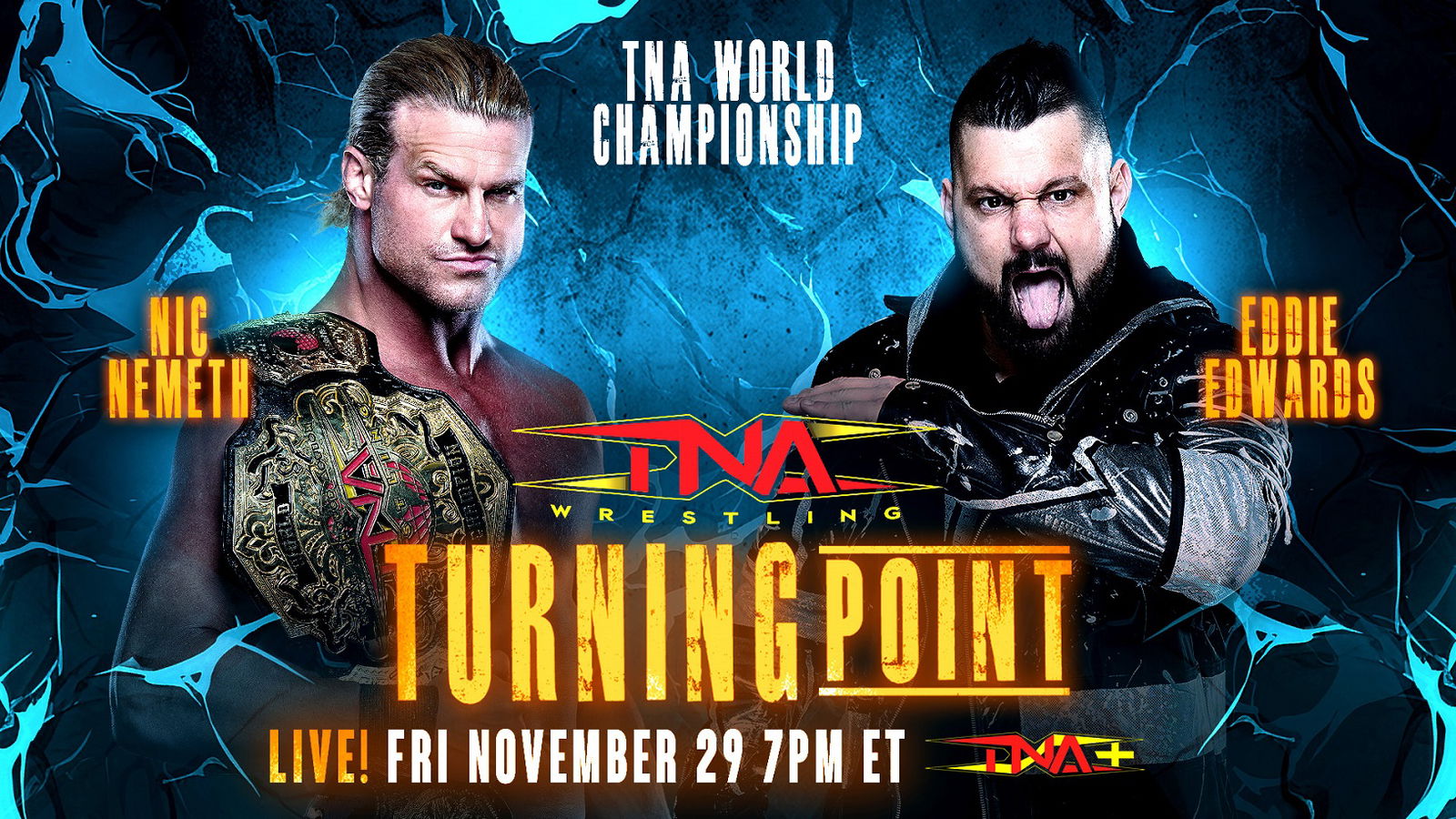 Nic Nemeth vs. Eddie Edwards World title match booked for TNA Turning Point  - F4W/WON