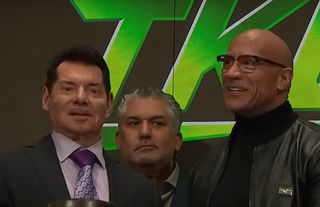 The Rock & Vince McMahon