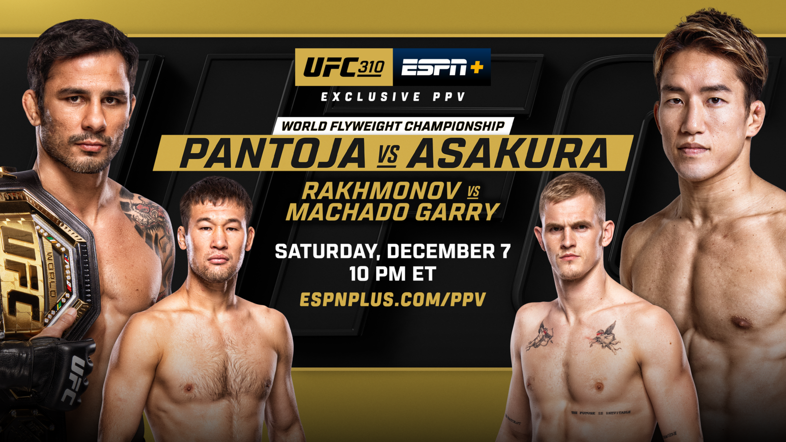 UFC 310 Live Results: Alexandre Pantoja Vs. Kai Asakura Flyweight Title ...