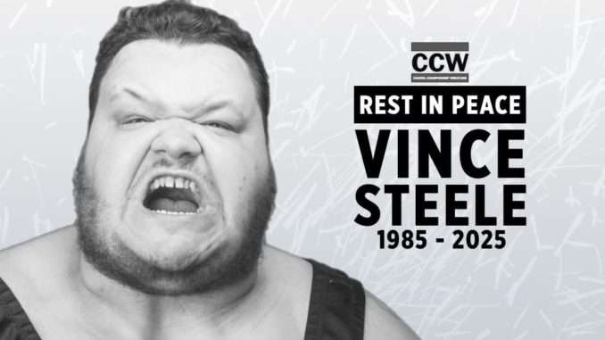 Tragic Passing of Independent Wrestler Vince Steele at 39: A Tribute to His Legacy in Wrestling