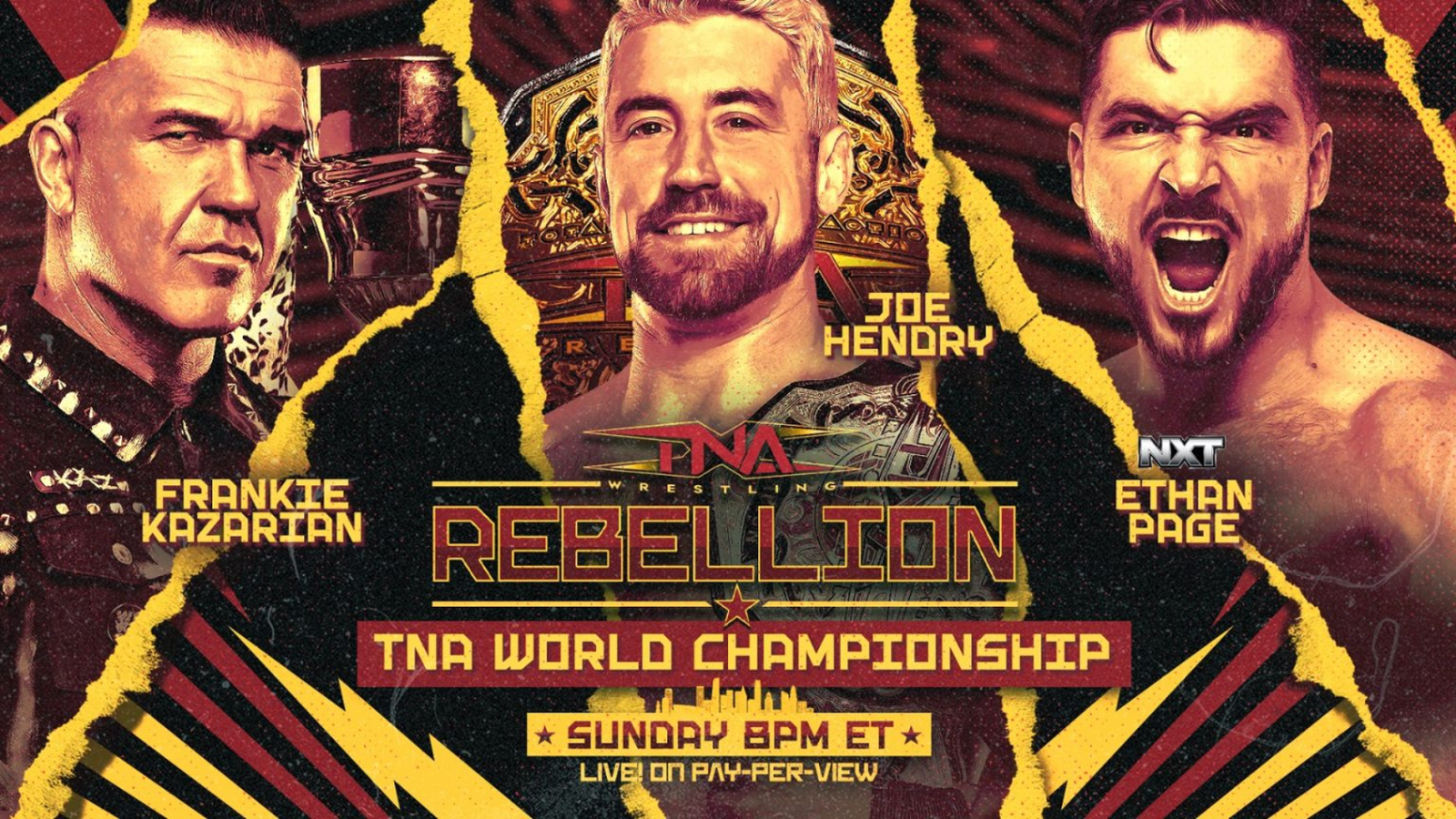 TNA Rebellion 2025 Global Start Times: EST, PST, GMT and more