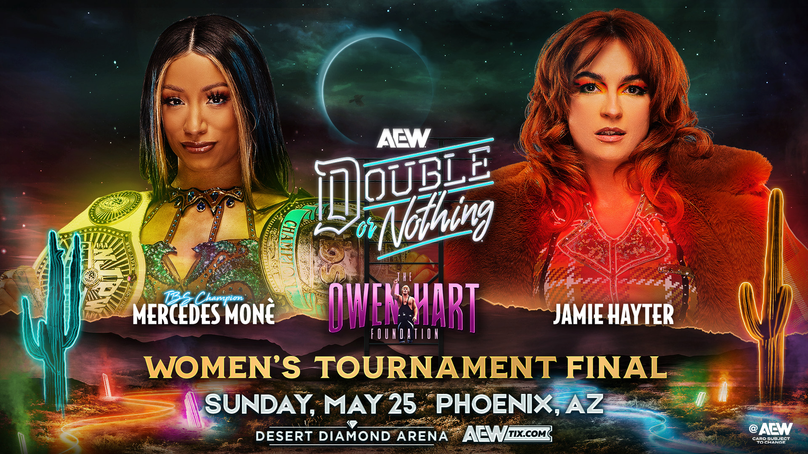 How To Watch AEW Double Or Nothing 2025 Live Stream AEW Double Or Nothing 2025 Mercedes Mone Vs Jamie Hayter