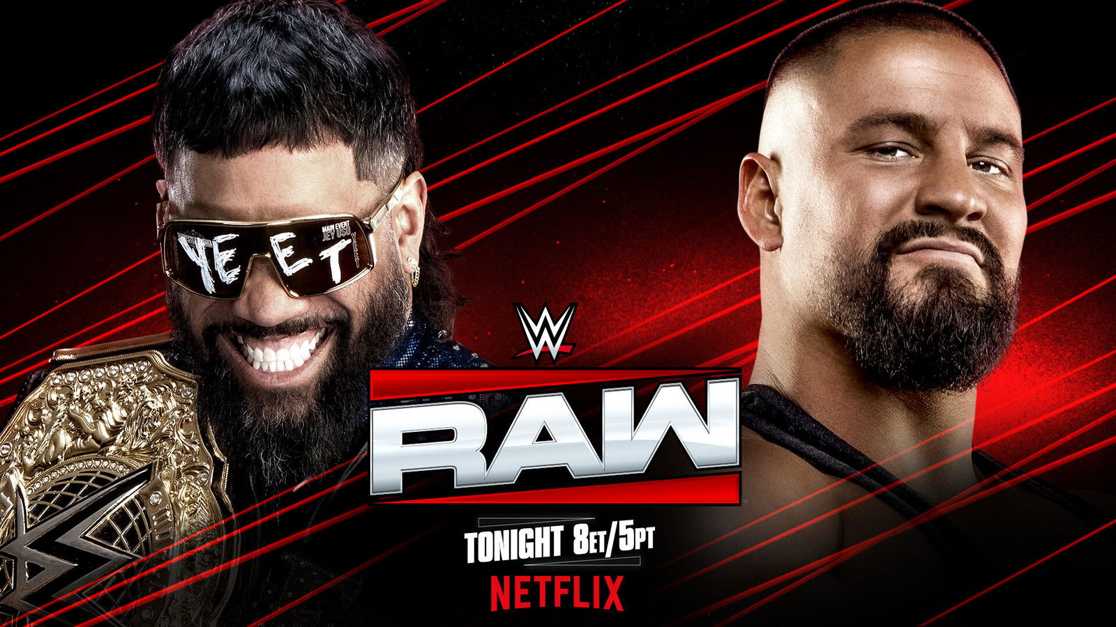 WWE Raw live results: Jey Uso vs. Bron Breakker