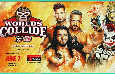 WWE Worlds Collide Six Man Tag Match