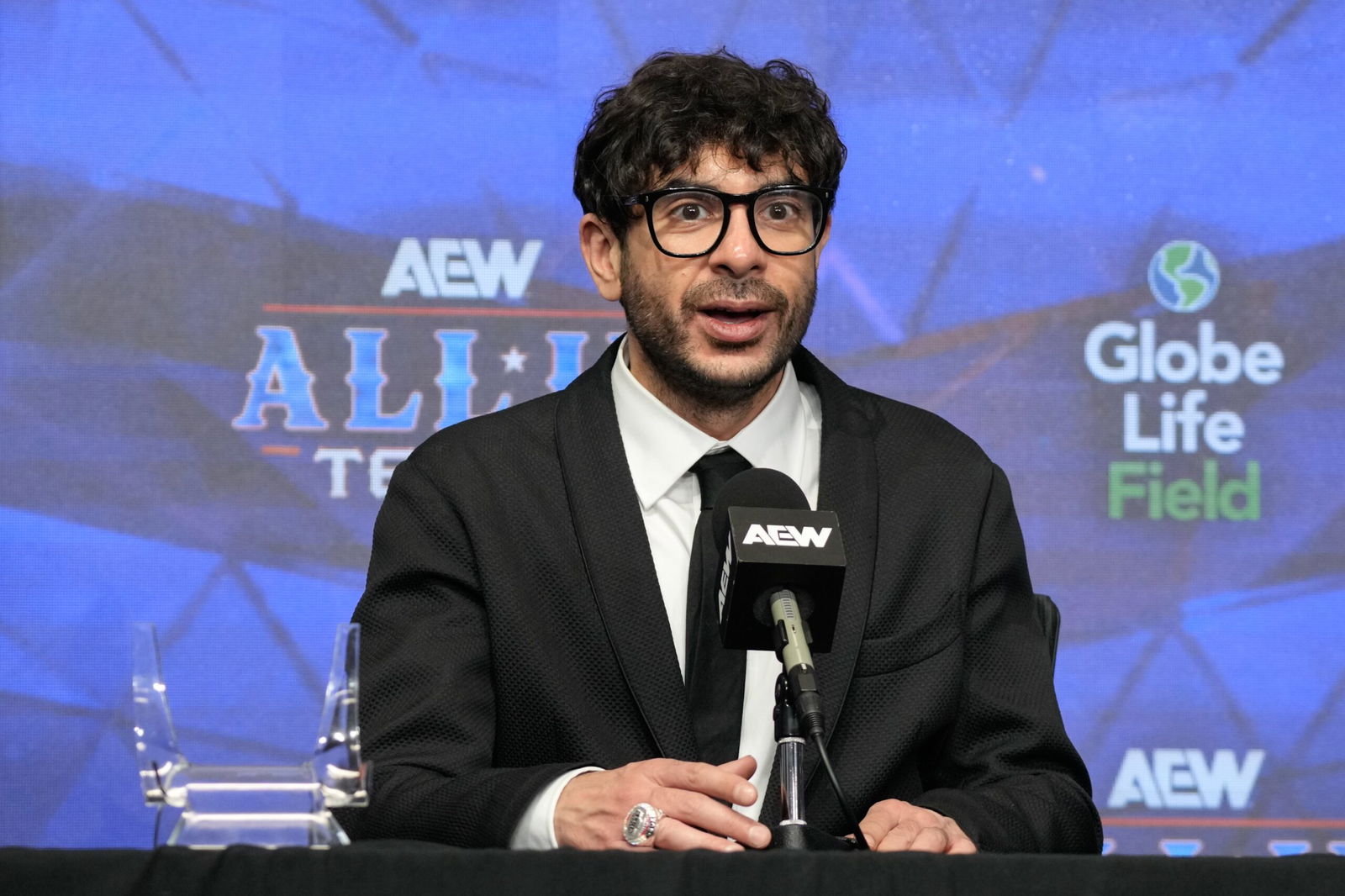 AEW News: Tony Khan talks Adam Cole, adding Women’s Tag titles during All In media scrum