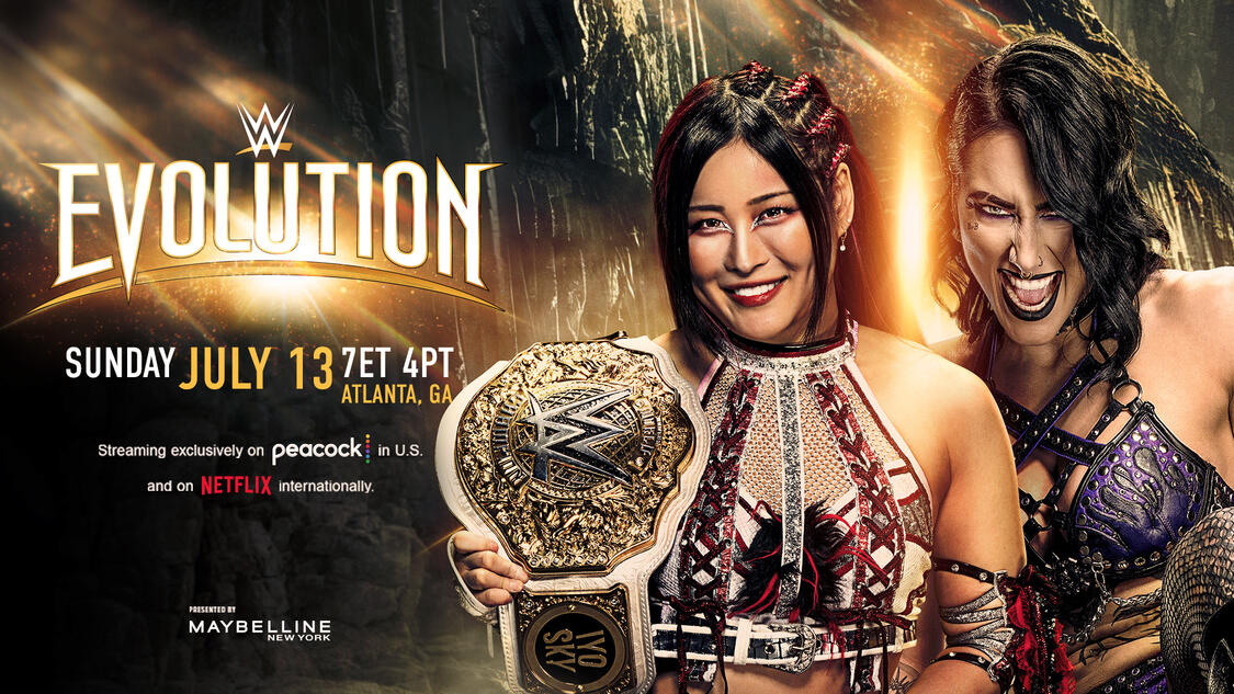 WWE Evolution live results: IYO Sky vs. Rhea Ripley