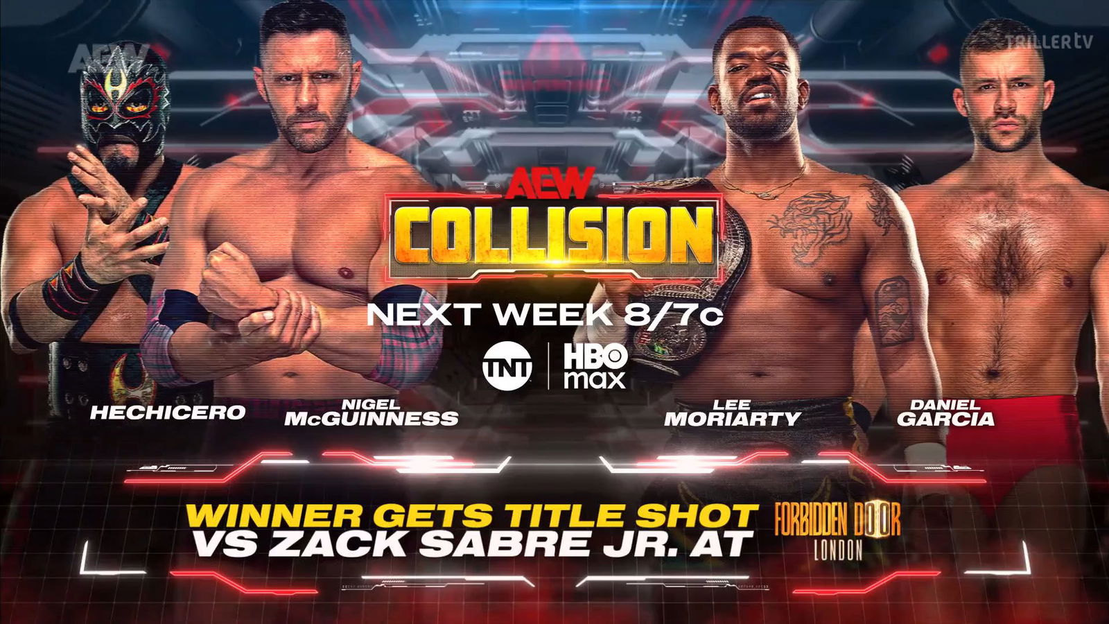 Four-way match for Forbidden Door IWGP title shot set for next AEW Collision