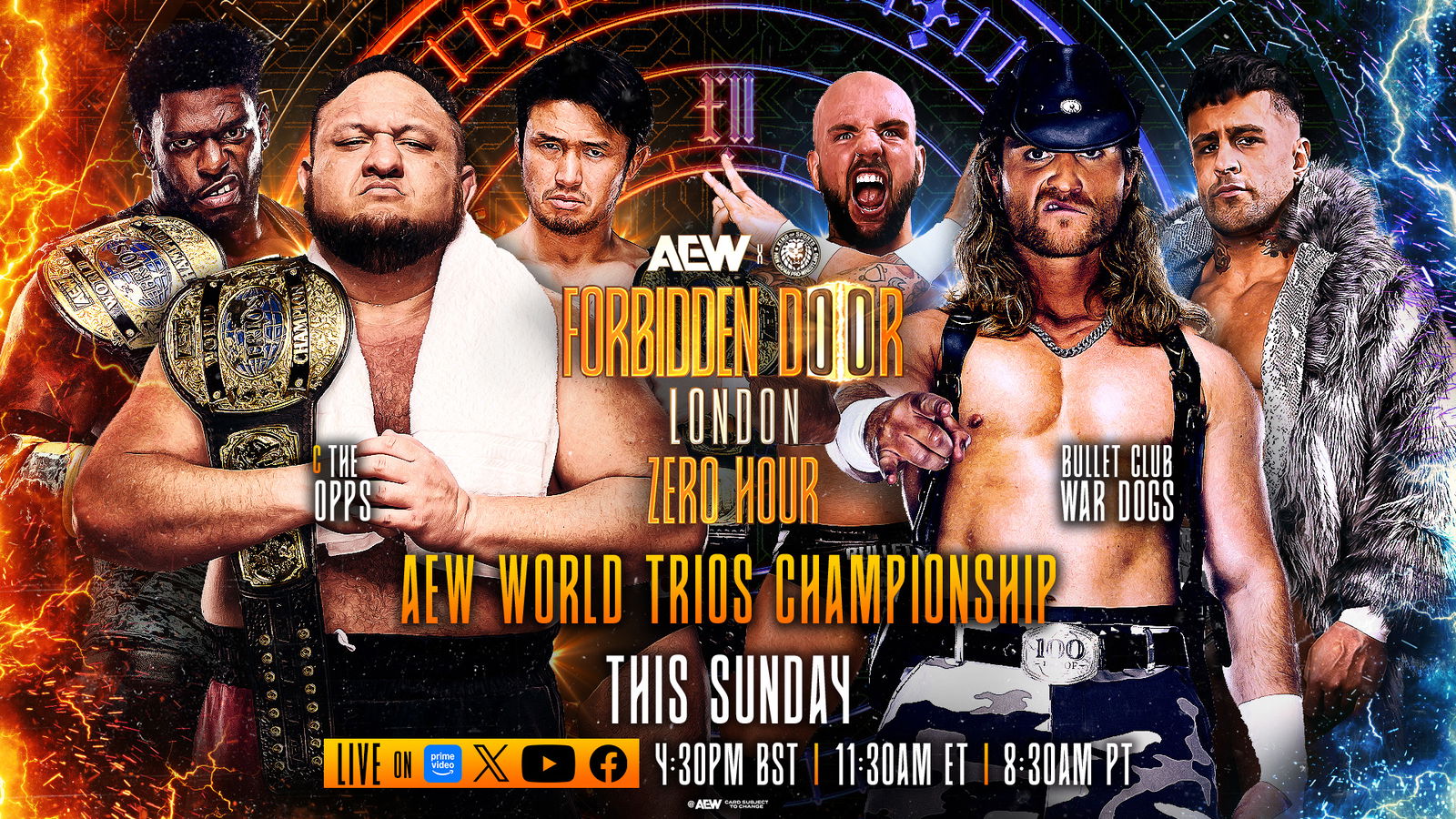 AEW News: Trios title match among new additions to AEW Forbidden Door Zero Hour