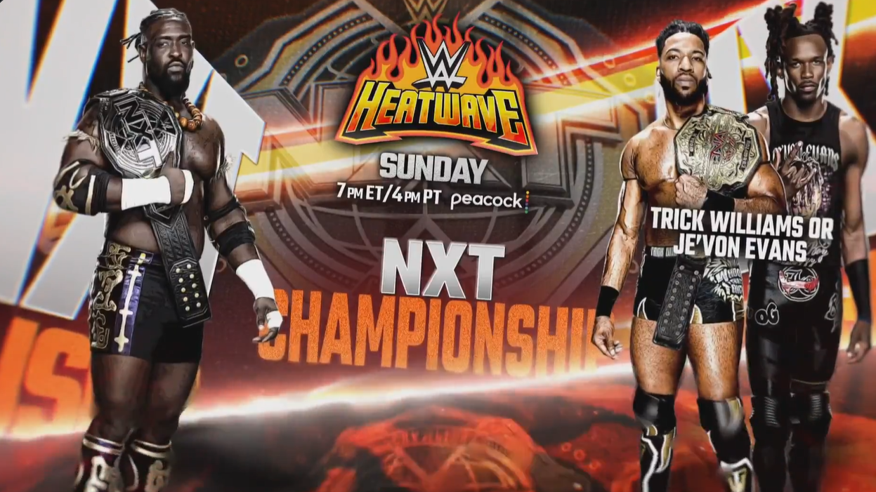 WWE NXT News: Heatwave card finalized, title match set