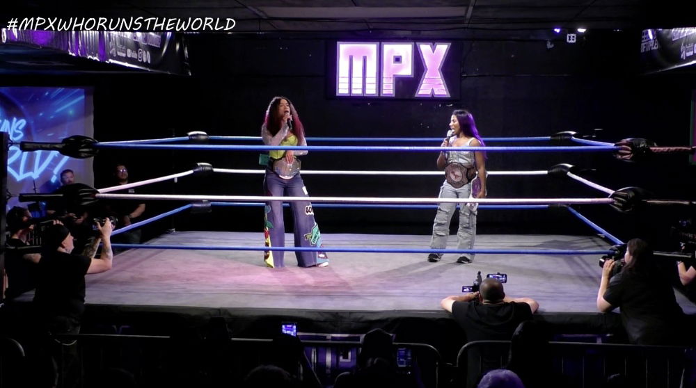 Mercedes Mone makes surprise appearance at Athena's MPX indie event